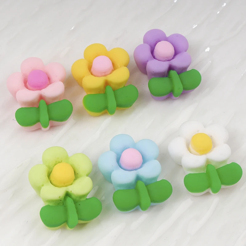 Resin Art Earrings Material - 20/100Pcs Mini Flowers DIY Resin Craft