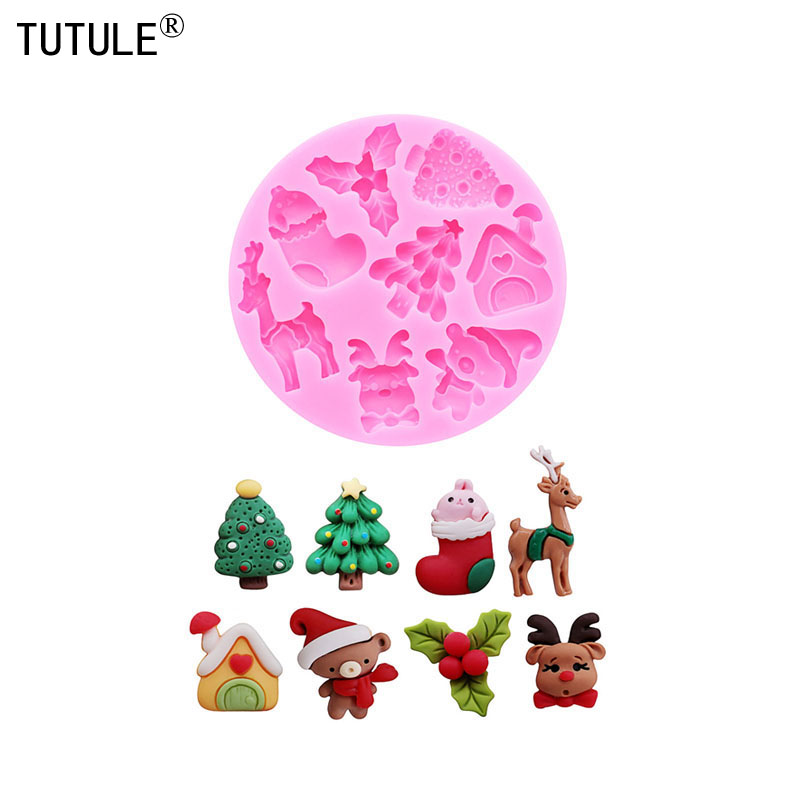 Resin Art Guide - Christmas Series Silicone Mold Christmas Tree
