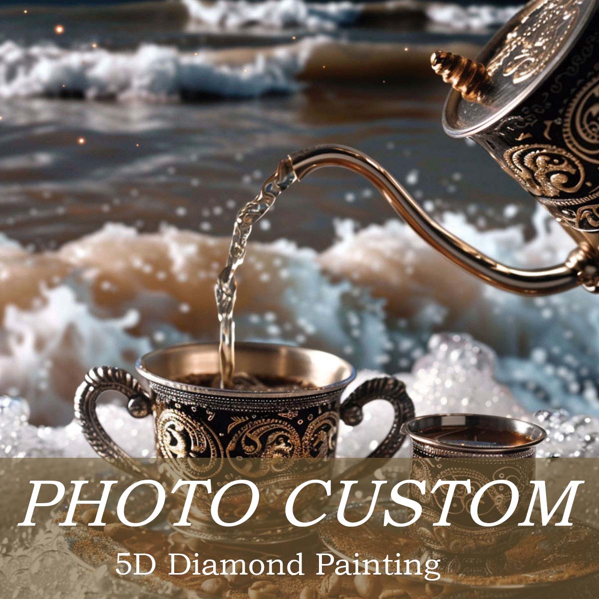 Resin Art Kit For Beginners - Custom Diamond Painting Kits for Adults