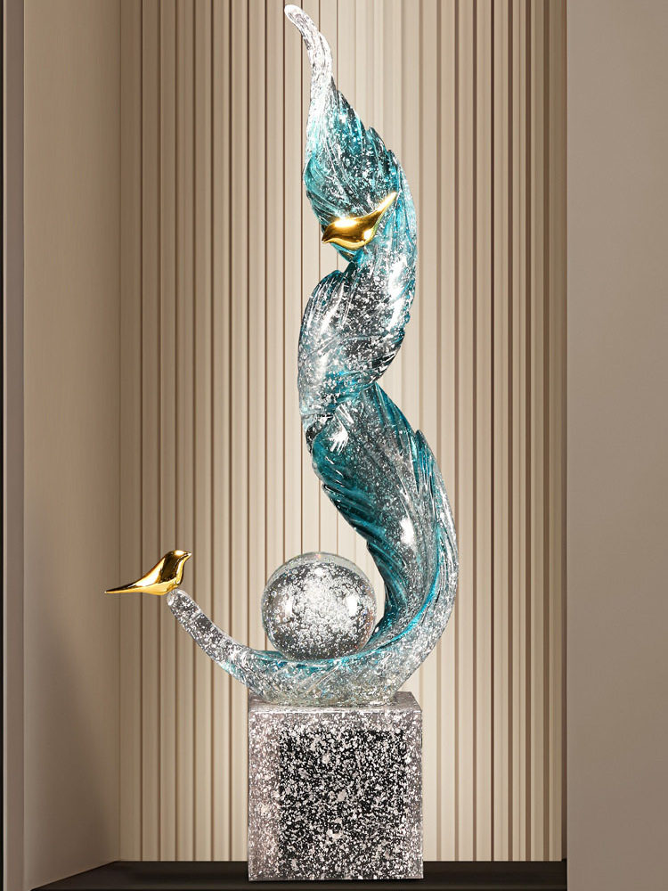 Resin Art For Wedding Gift - Home Decor Luxury Living Room Lucky