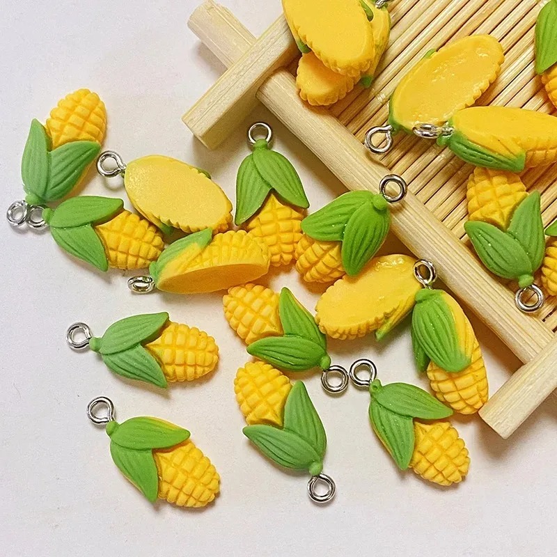 20Pcs Funny Mini Corn Vegetabl - Resin Art Handmade recension och pris
