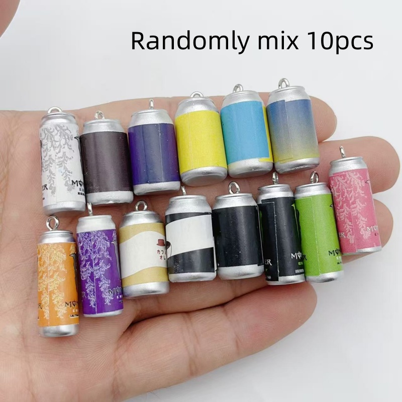 10Pcs Mini Simulation Beverage - Resin Art Handmade recension och pris