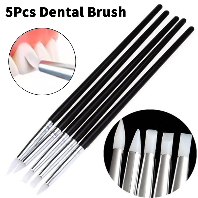 5Pcs Dental Silicone Brush Pen - Resin Art Things recension och pris