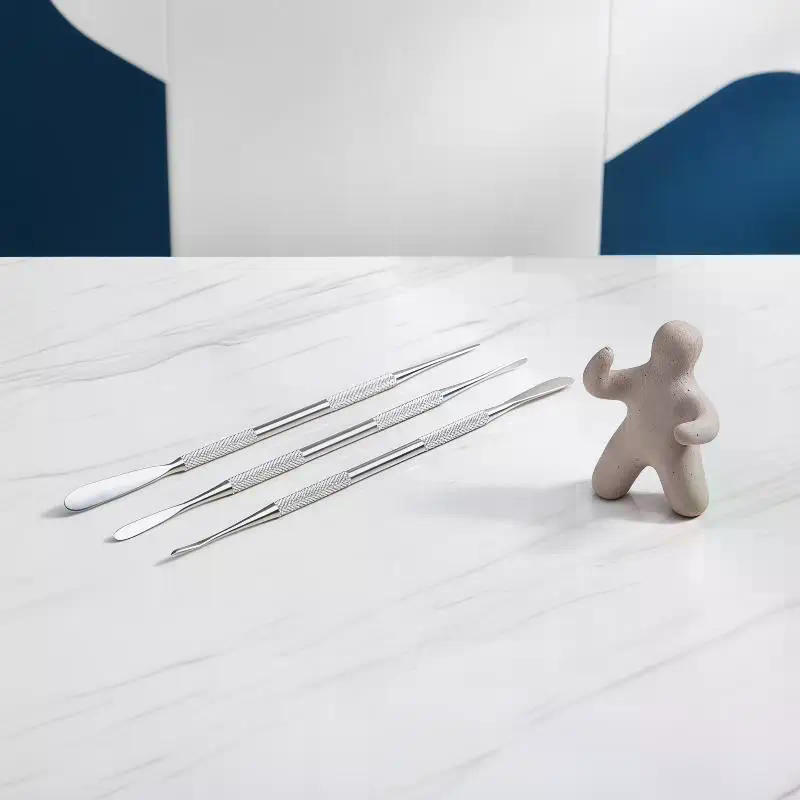 3Pcs Non Slip Handle Stainless - Resin Art Class recension och pris