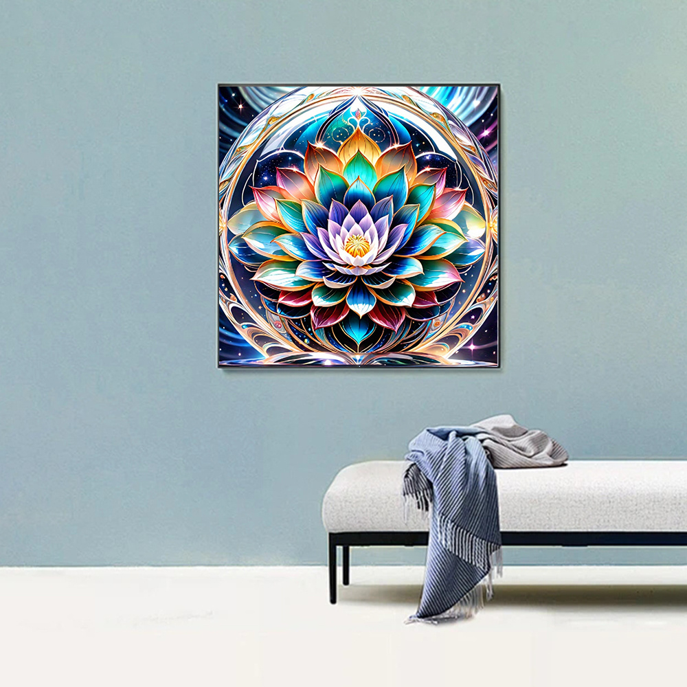Huacan 5d Diamond Painting Flo - Resin Art For Rose recension och pris