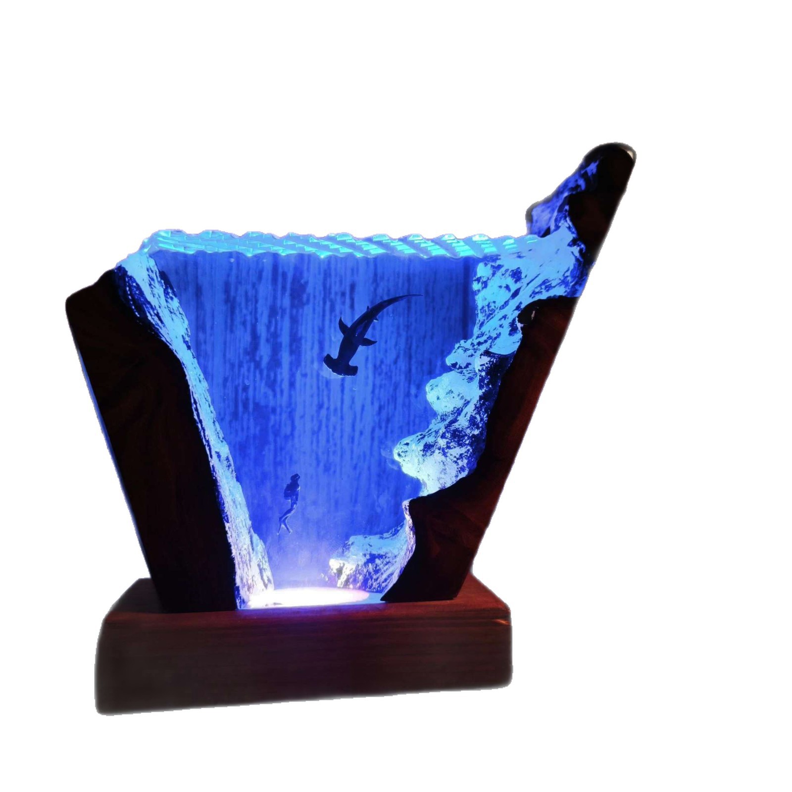 6 * 4-inch Ocean Series Diver  - Resin Art For Wedding Gift recension och pris