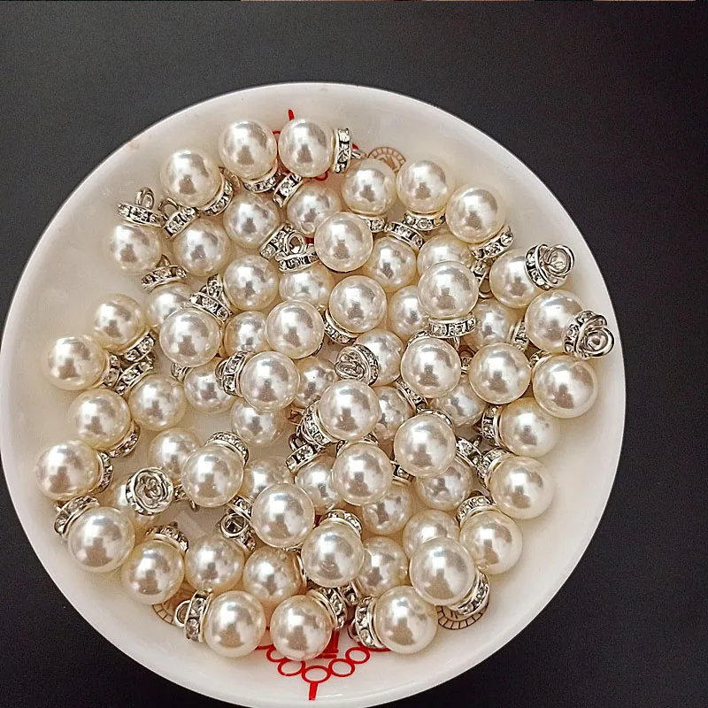 30Pcs Round Pearl Diamond Pend - Resin Art For Wedding Gift recension och pris