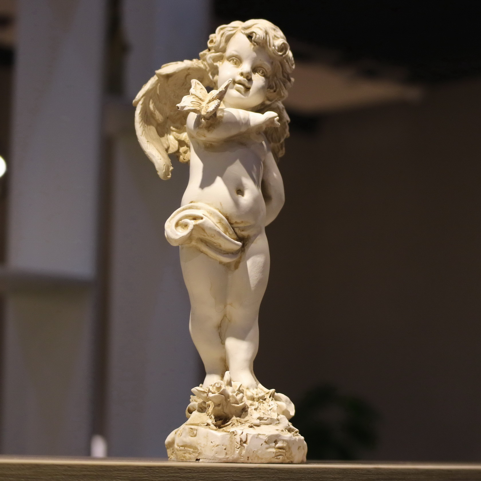 Retro Resin Angel Figurine 29c - Resin Art For Wedding Gift recension och pris