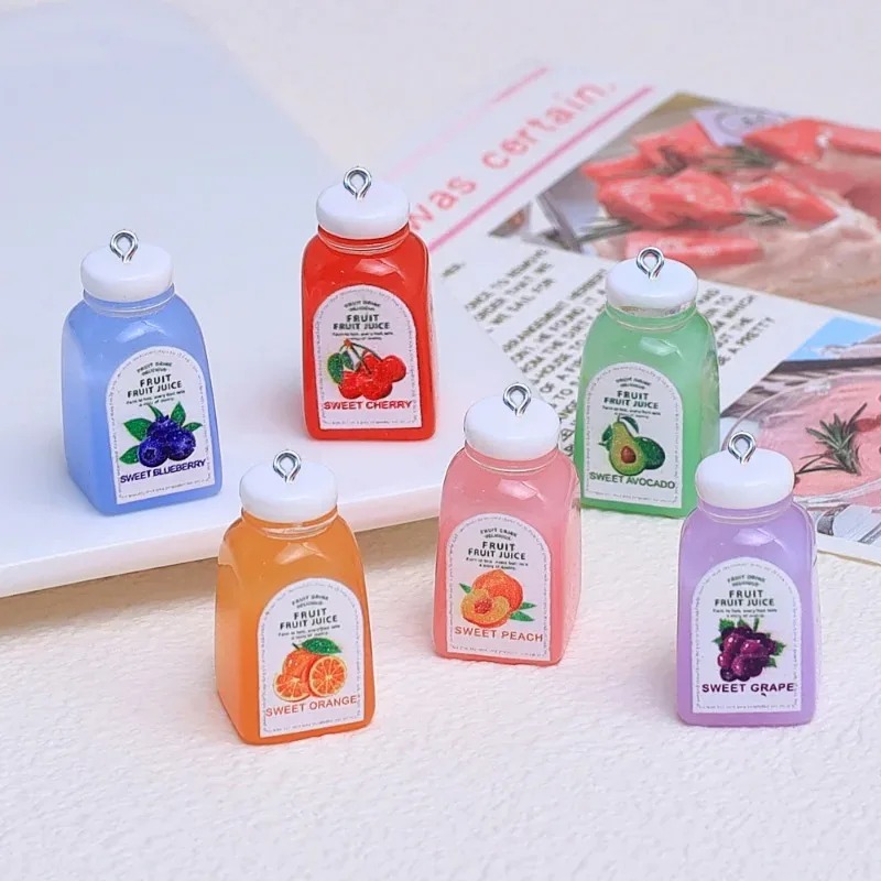 10Pcs Kawaii Mini 3D Cherry Or - Resin Art Handmade recension och pris