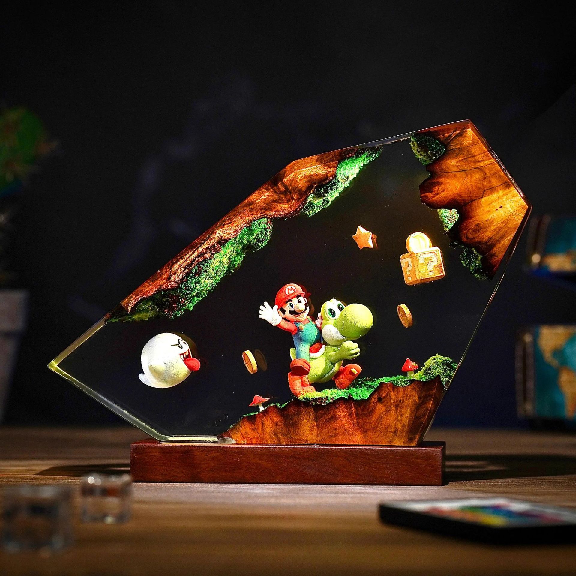 Table Resin Lamp Cartoon Anime - Resin Art Things recension och pris