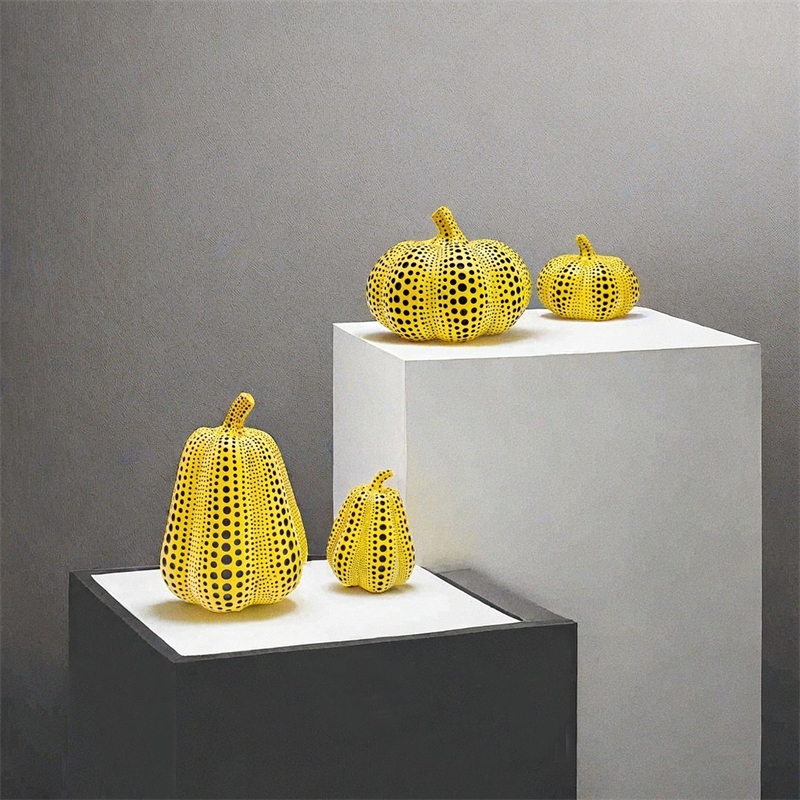 Yellow Pumpkin Resin Pigeon Ow - Resin Art For Wedding Gift recension och pris