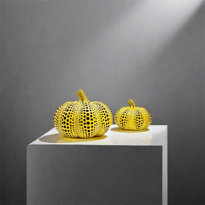 Yellow Pumpkin Resin Pigeon Ow - Resin Art For Wedding Gift recension och pris