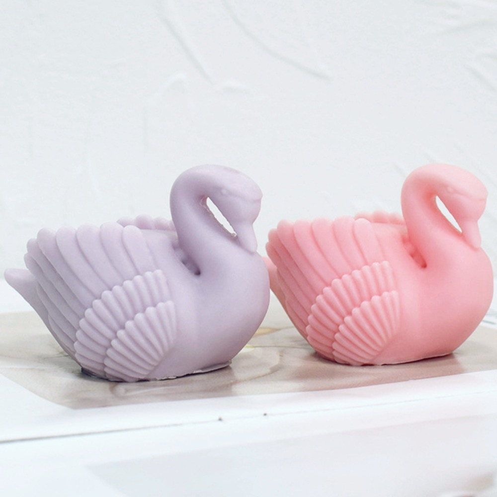 White Swan Silicone Candle Mou - Resin Art For Wedding Gift recension och pris