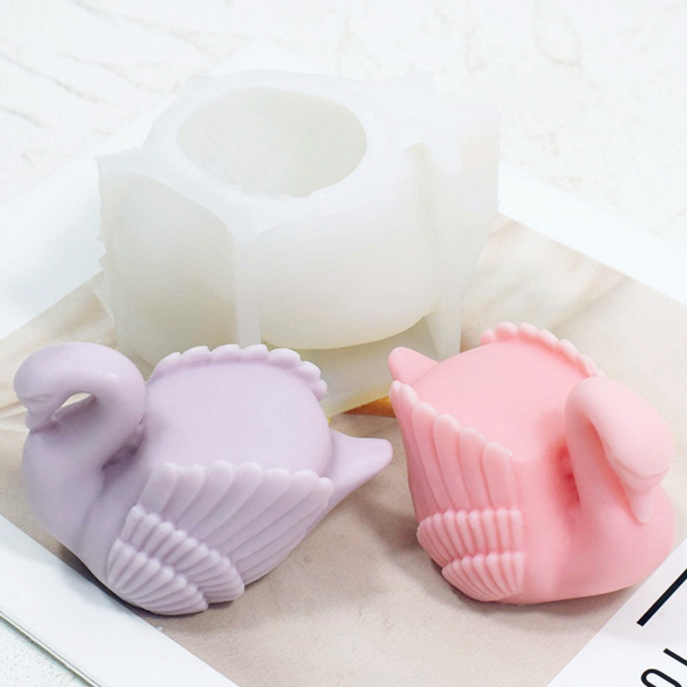 White Swan Silicone Candle Mou - Resin Art For Wedding Gift recension och pris