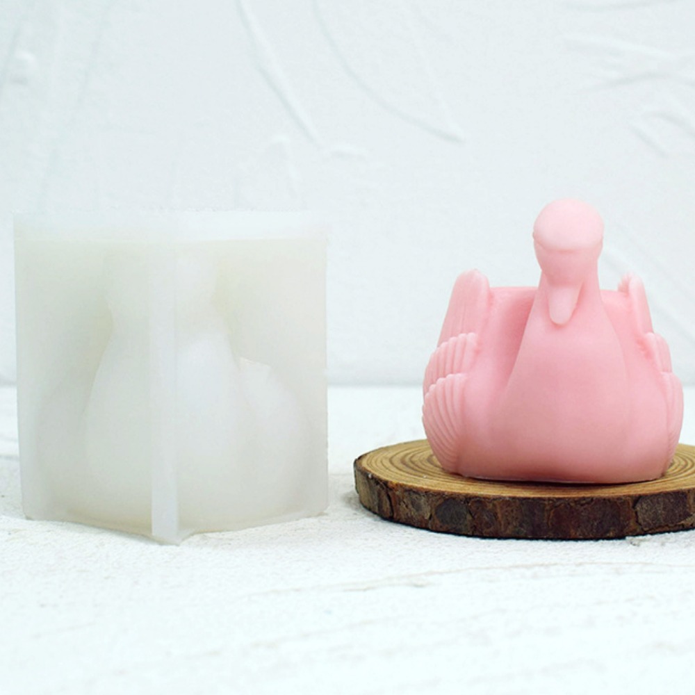 White Swan Silicone Candle Mou - Resin Art For Wedding Gift recension och pris
