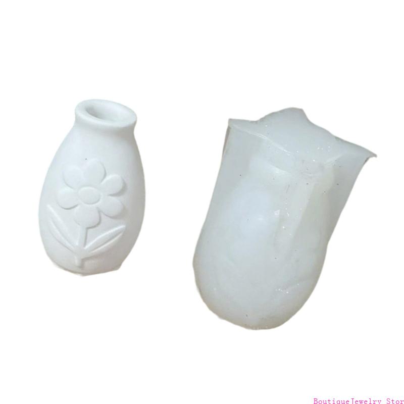 E1PE Silicone Flower Vase Mold - Resin Art Class recension och pris