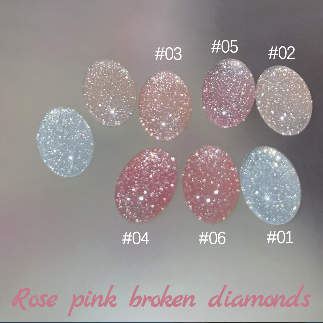 1-6pcs TC 2025 New Pink Naked  - Resin Art For Rose recension och pris