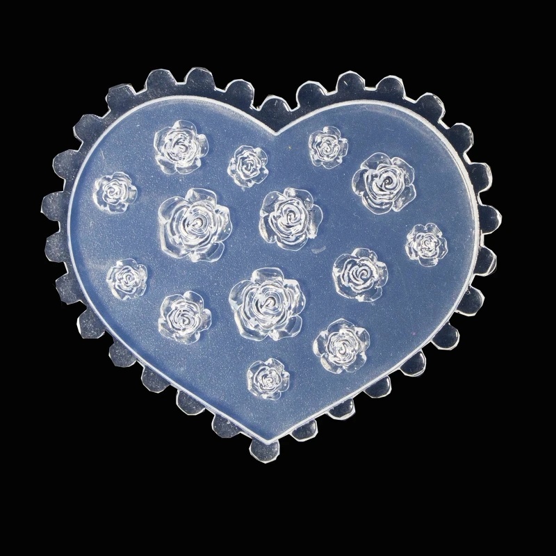 3D Rose Flower Nail Art Decora - Resin Art For Rose recension och pris