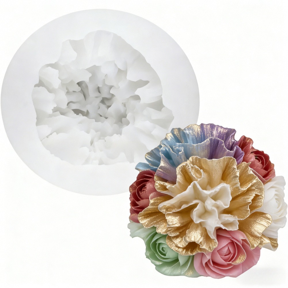 3-Piece Silicone Molds for Ros - Resin Art For Wedding Gift recension och pris