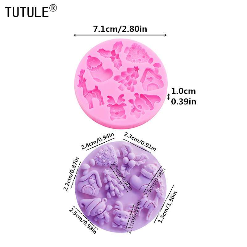 Christmas Series Silicone Mold - Resin Art Guide recension och pris