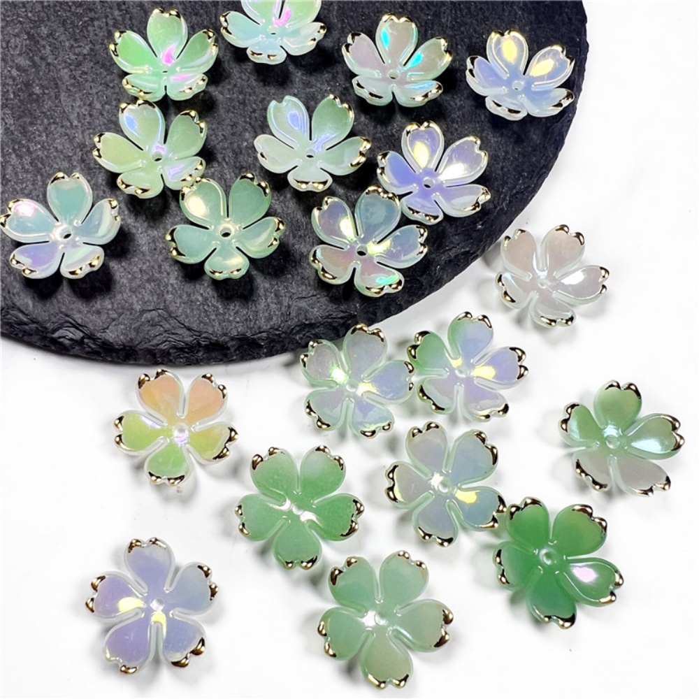 50pcs/lot 19mm Acrylic Cherry  - Resin Art Handmade recension och pris