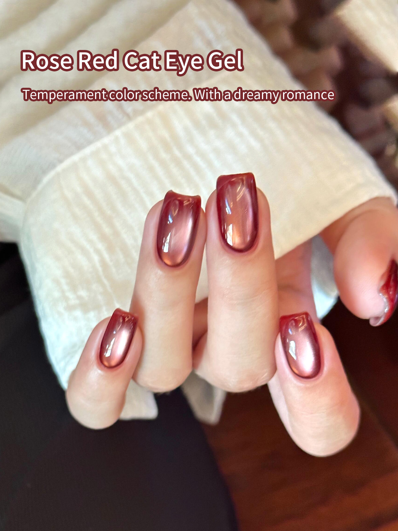 10ml Red Cat Eye Gel Polish So - Resin Dye Opaque recension och pris