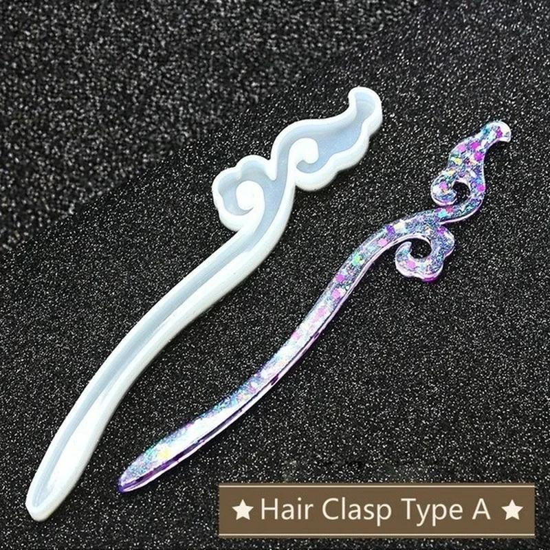 New Transparent Hairpin Silico - Resin Art Guide recension och pris