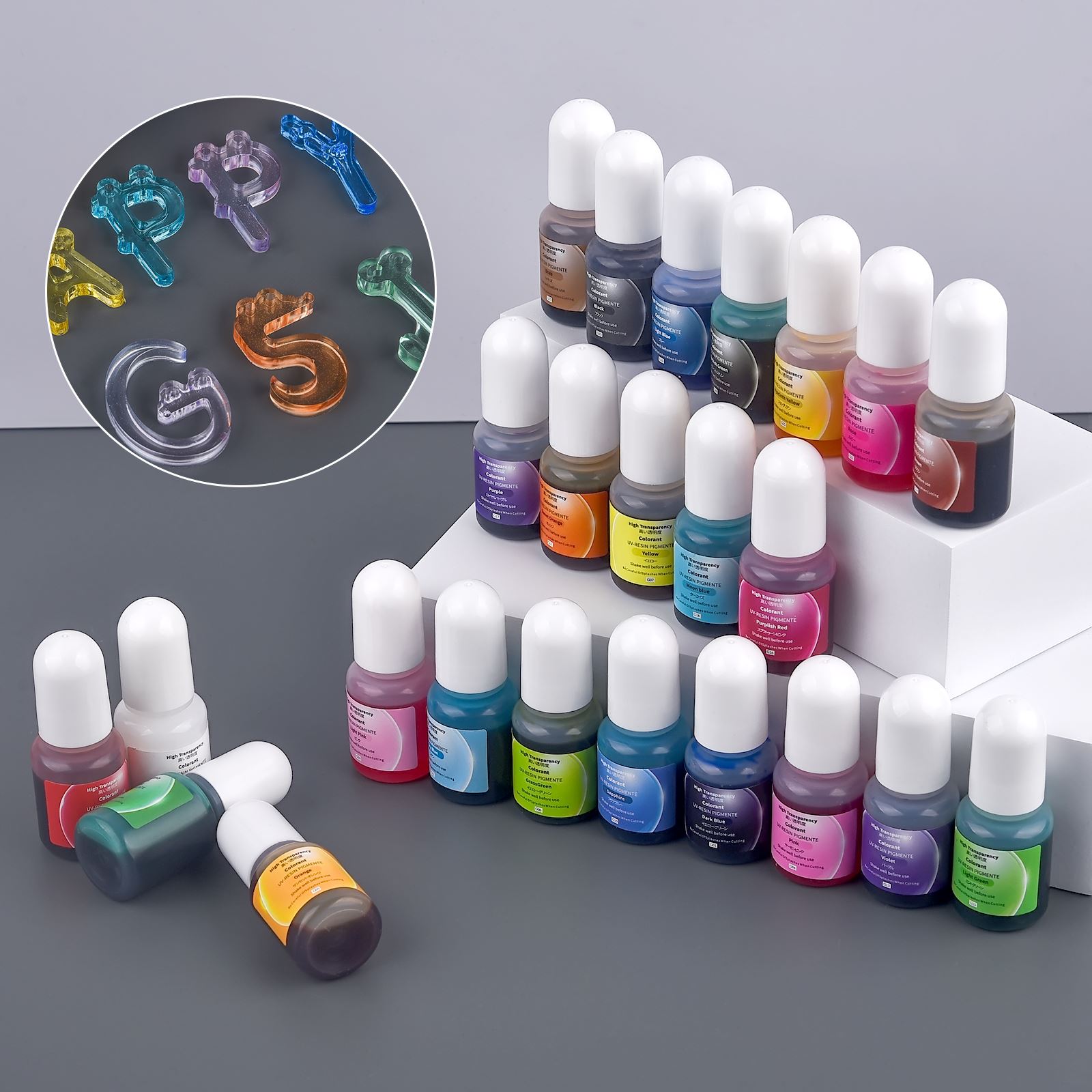 24Colors 5ml Epoxy Resin Pigme - Resin Dye Opaque recension och pris