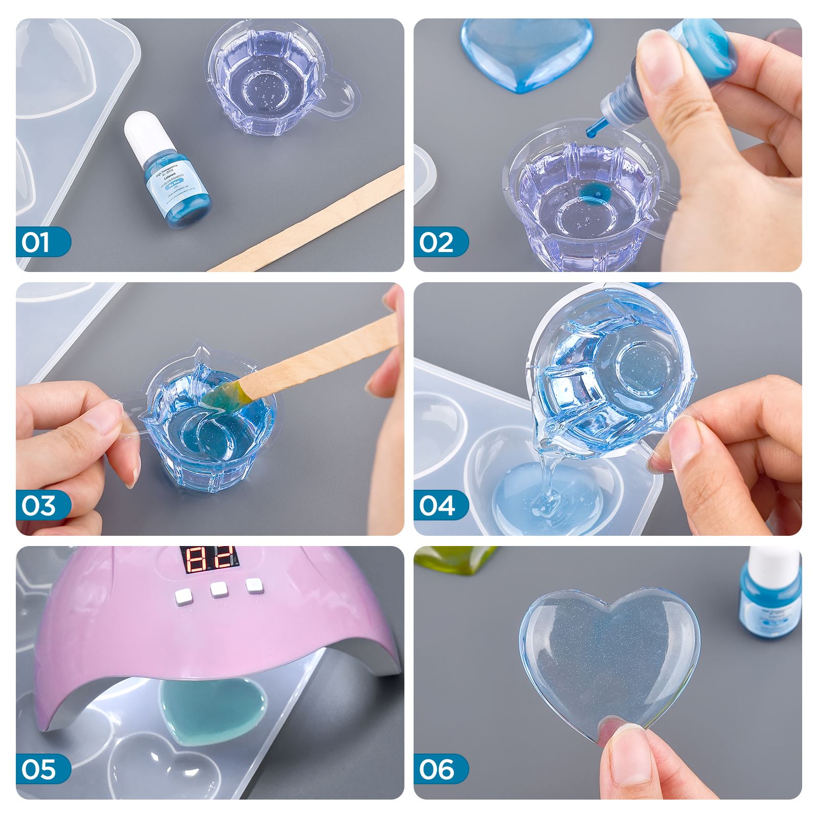 24Colors 5ml Epoxy Resin Pigme - Resin Dye Opaque recension och pris