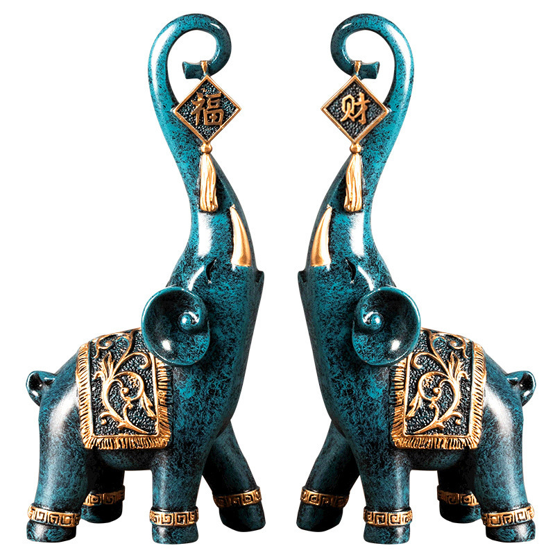 One Pair Chinese Style Lucky W - Resin Art For Wedding Gift recension och pris
