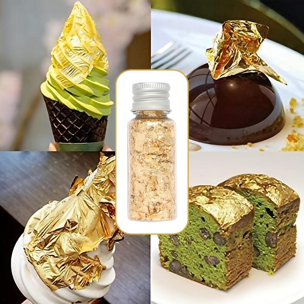 Metallic Leaf Flakes,Cake Deco - Resin Art For Rose recension och pris