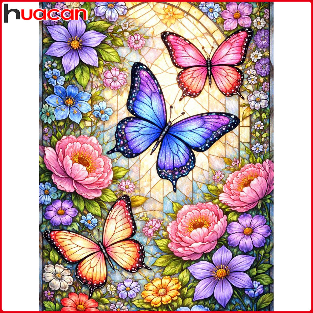 Huacan Full Square Round Diamo - Resin Art Kit For Beginners recension och pris