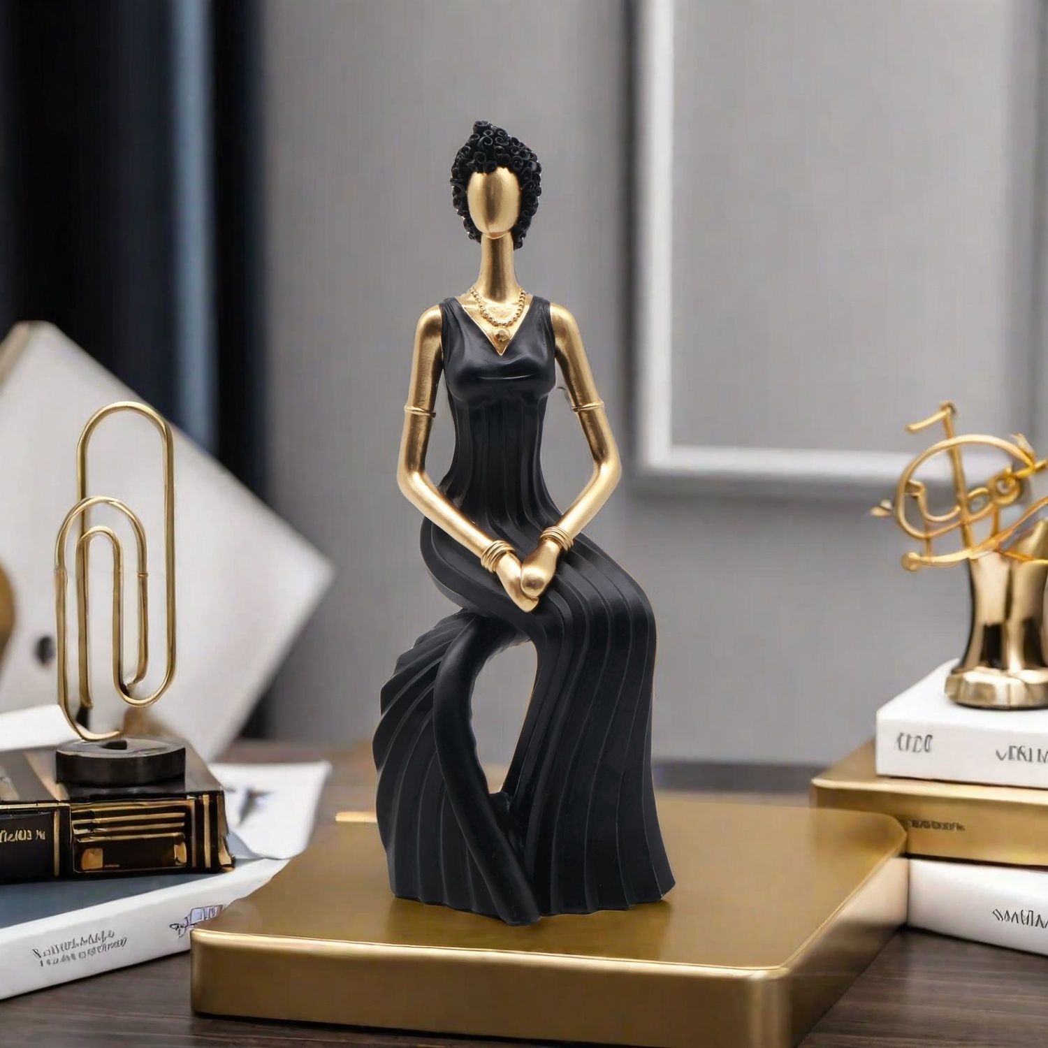 Decor Resin Sculpture Nordic D - Resin Art For Wedding Gift recension och pris