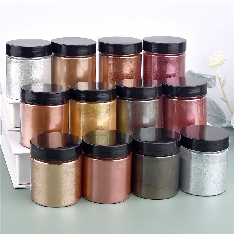 50g Shimmer Metallic Gold Silv - Resin Dye Opaque recension och pris