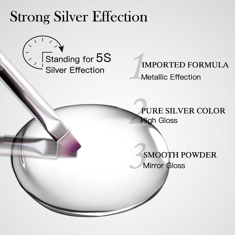 8ml Metal Painting Gel Nail Po - Resin Art For Rose recension och pris