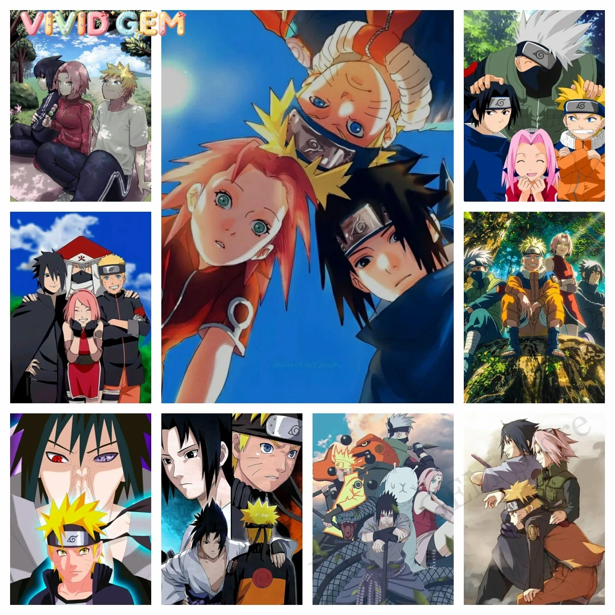 VIVID GEM Naruto Shippuden Cla - Resin Art Class recension och pris