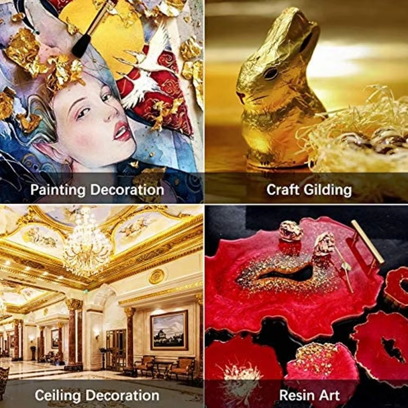 100pcs Imitation Gold Sliver C - Resin Art For Wedding Gift recension och pris