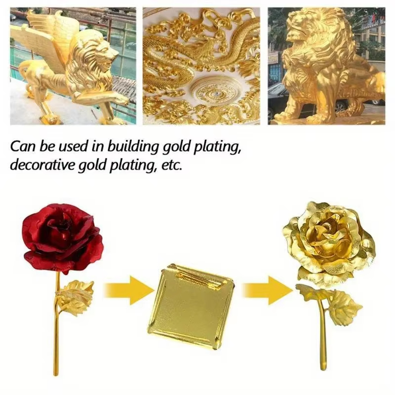 100pcs Imitation Gold Sliver C - Resin Art For Wedding Gift recension och pris