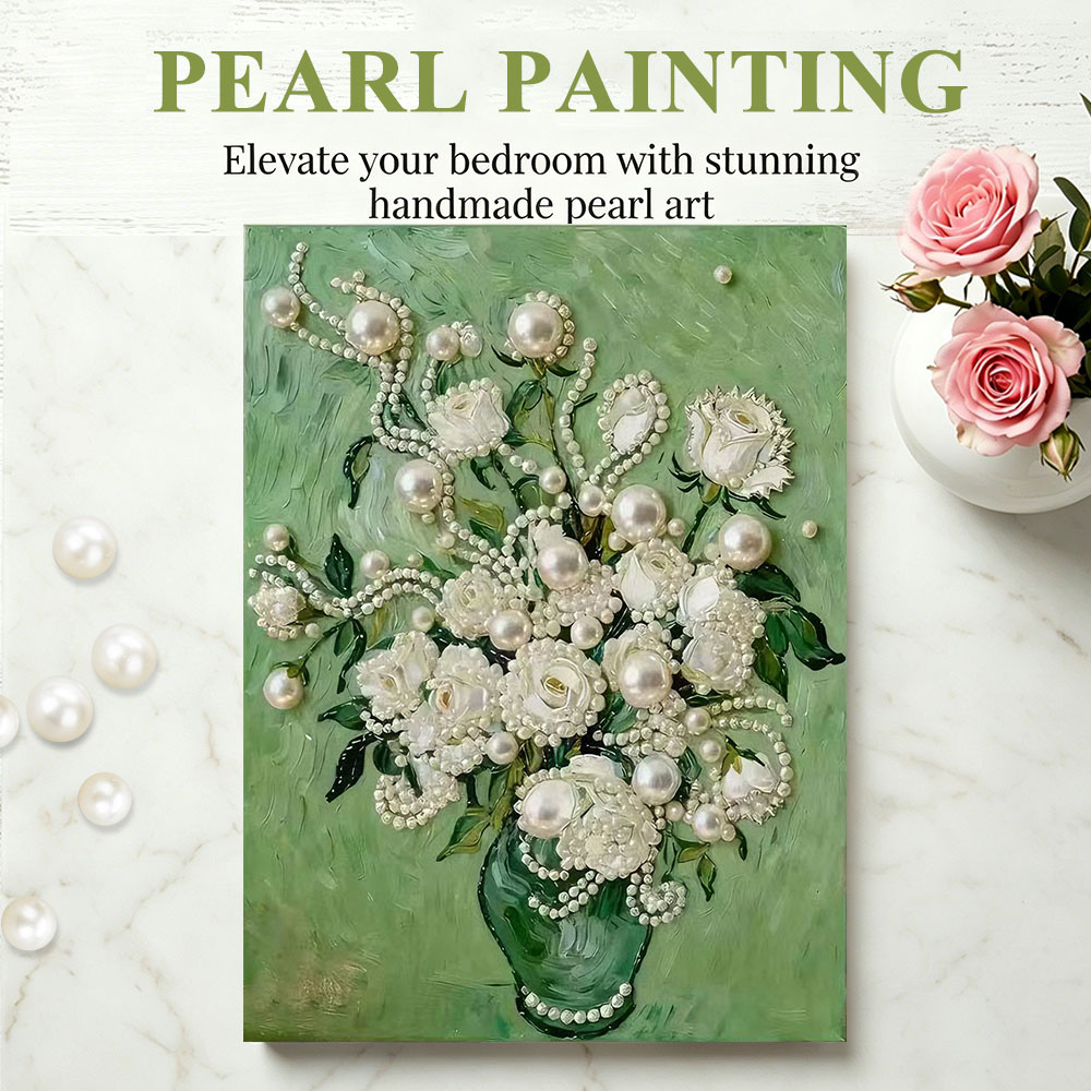 Huacan DIY Pearl Art Painting  - Resin Art For Rose recension och pris