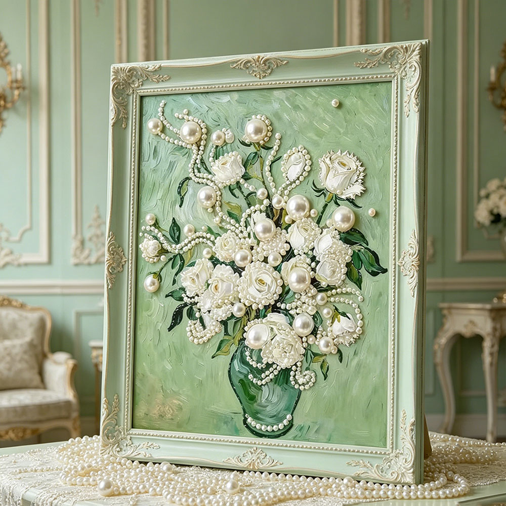Huacan DIY Pearl Art Painting  - Resin Art For Rose recension och pris
