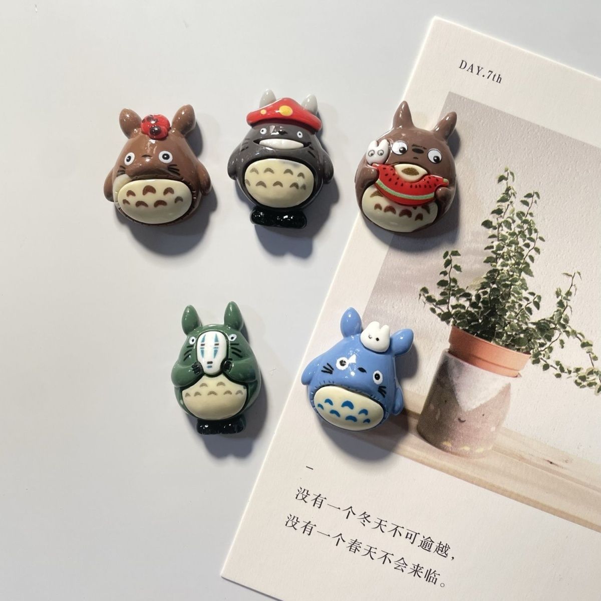 Totoro Anime Resin Fridge Magn - Resin Art Things recension och pris
