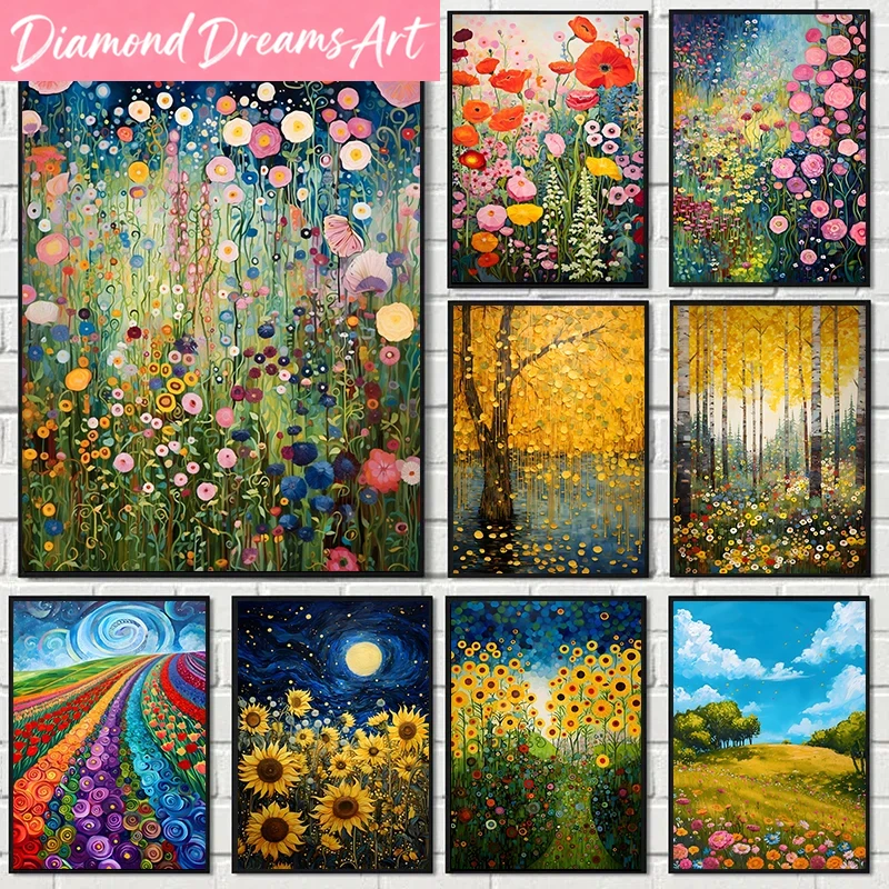 Frameless，Abstract Flower Diam - Resin Art Class recension och pris